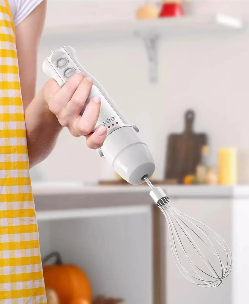 Tzumi Puree Stainless Steel Blade 3-Pc. Immersion Blender 3