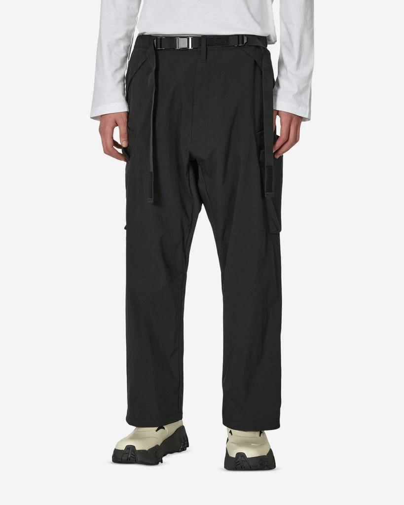 Acronym Nylon Stretch Cargo Trousers Black 1