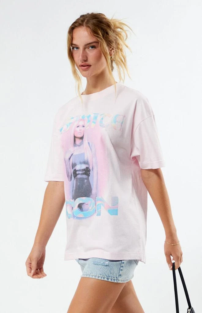 null Paris Hilton Bubble Oversized T-Shirt 3