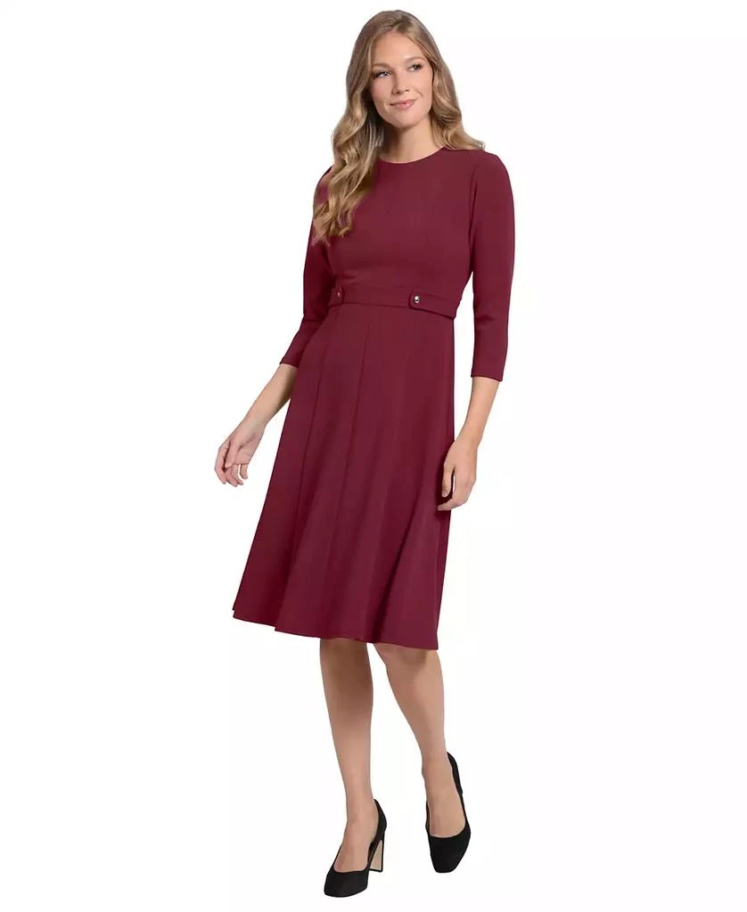 Shop Petite Side-Tab Fit & Flare Dress on Sale at BeyondStyle  Get 61% Off  Petite Side-Tab Fit & Flare Dress with Limited-Time Flash Deals, Exclusive  Discounts, and Special Offers. Enjoy Unbeatable