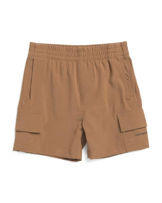 Carhartt Boys Rugged Flex Ripstop Cargo Work Shorts