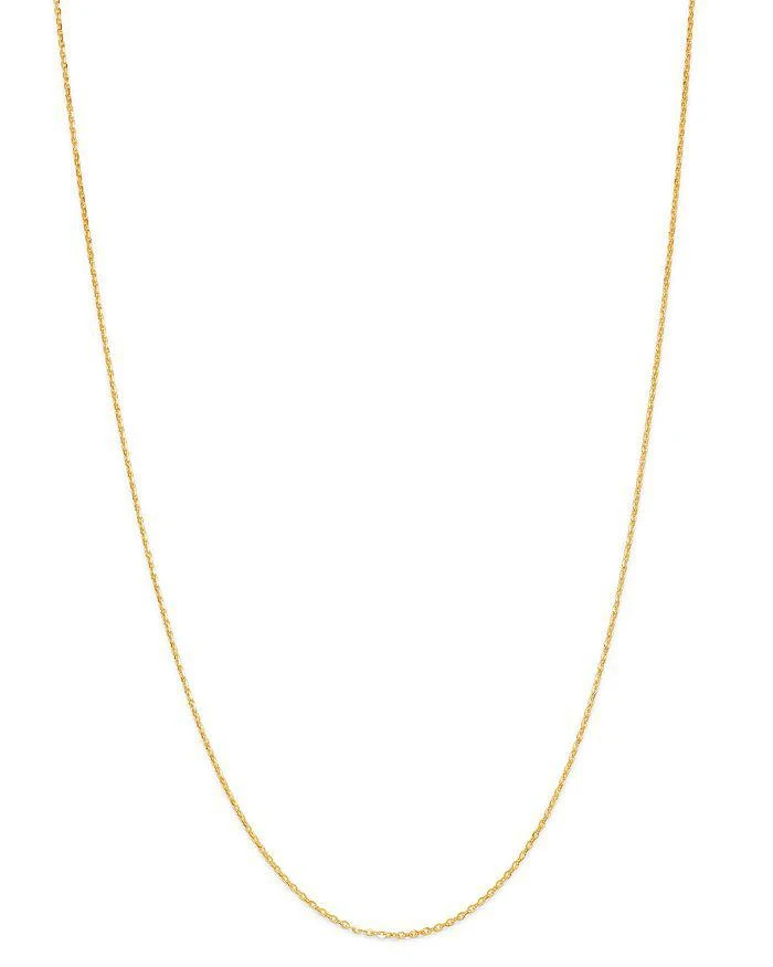 Bloomingdale's Fine Collection Mirror Cable Link Chain Necklace in 14K Yellow Gold
