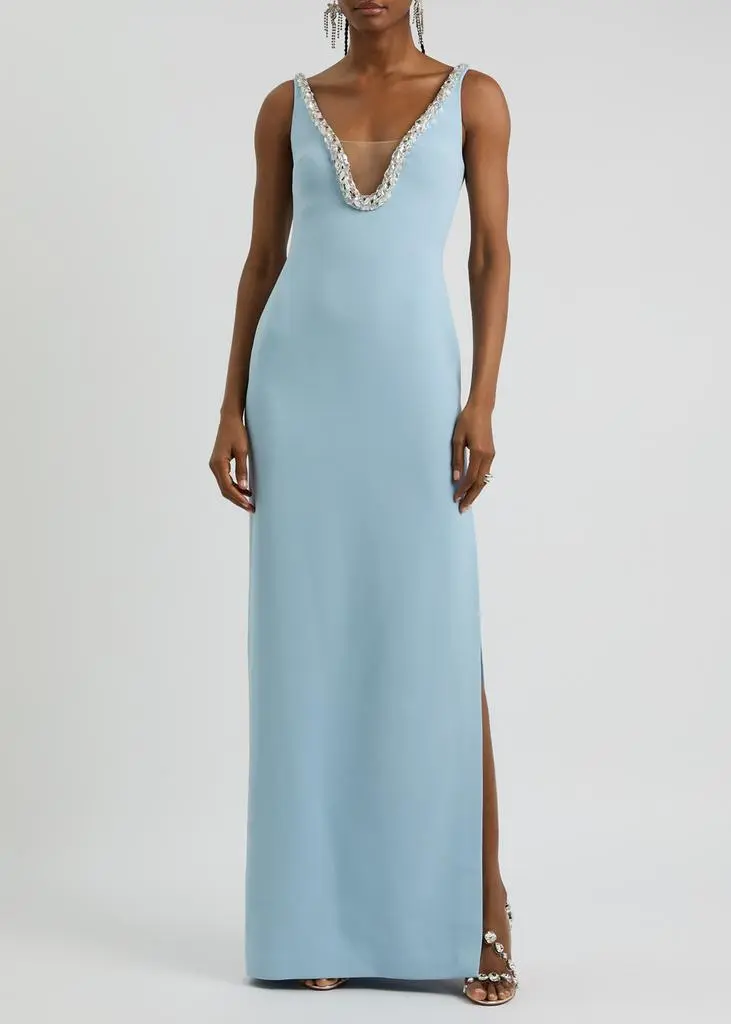 David Koma Crystal-embellished gown 2
