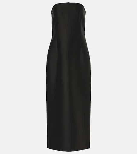 The Row Ward wool and silk maxi dress 1