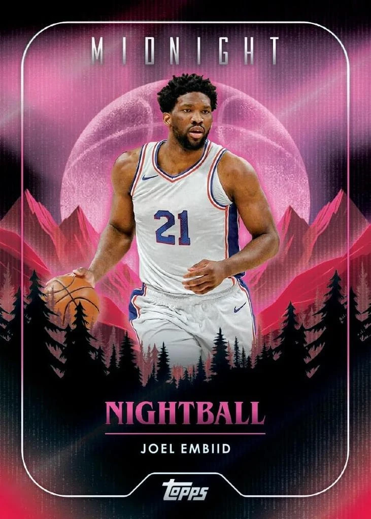 Topps 2023/24 Topps Midnight Basketball Hobby Trading Card Box (3 Chrome Autographs Per Hobby Box) 6