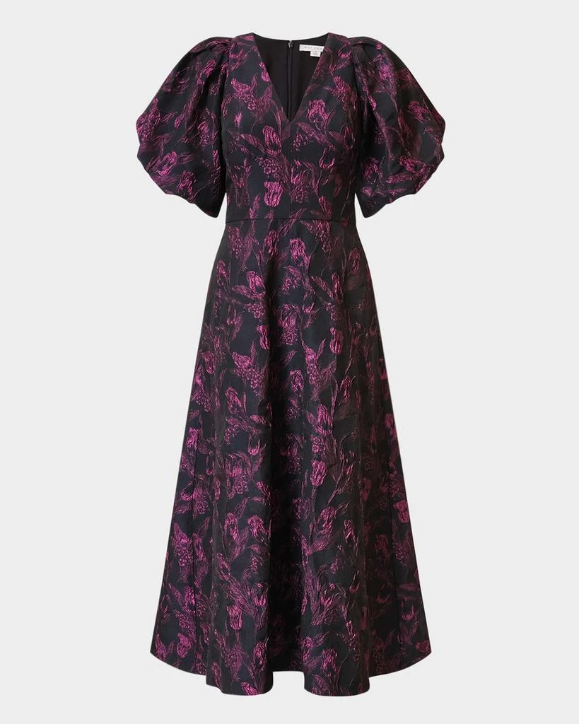 knee length dresses for ladies Giovana Midi Dress – Kay Unger