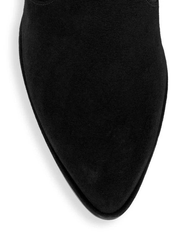 Stuart Weitzman Prancer Suede Sock Booties 4