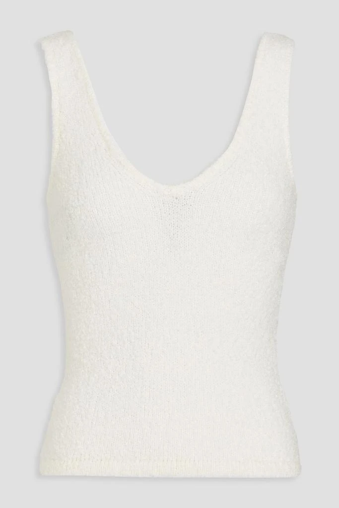 Naadam Bouclé-knit top 1