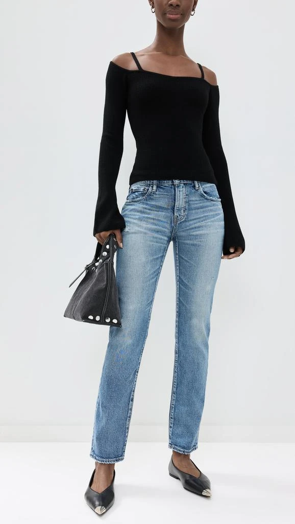 MOUSSY VINTAGE Linden Slim Straight Jeans 4