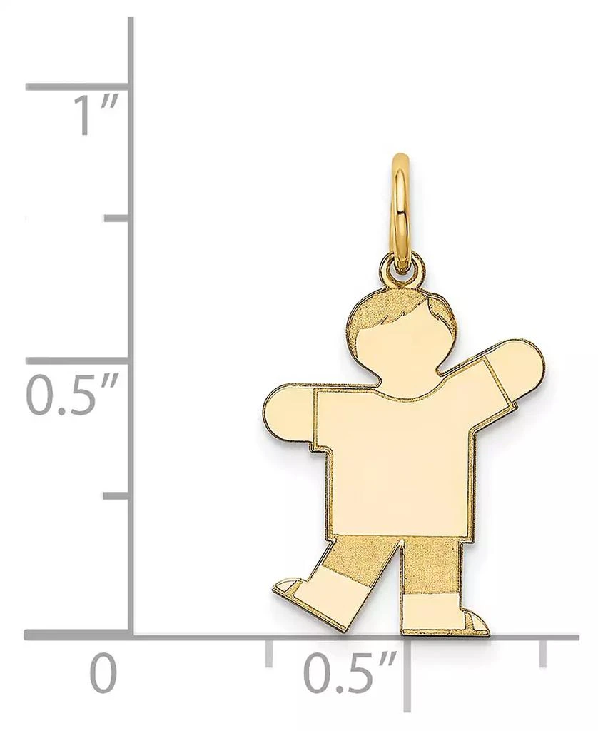 Macy
s Boy Charm Pendant in 14k Gold 4