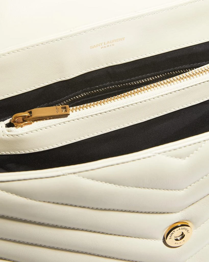 Yves Saint Laurent Loulou Medium YSL Shoulder Bag in Quilted Leather 4