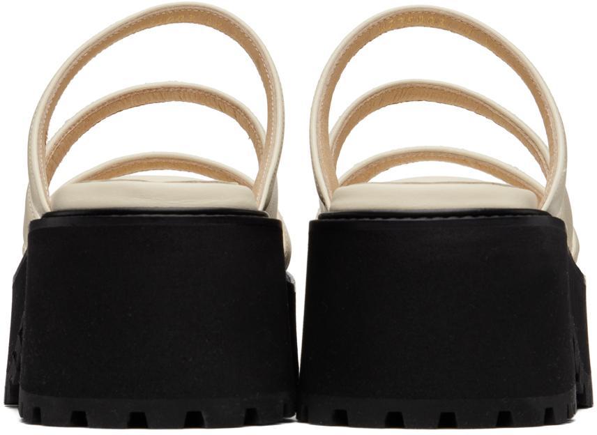 Marge Sherwood Off-White Platform Sandals