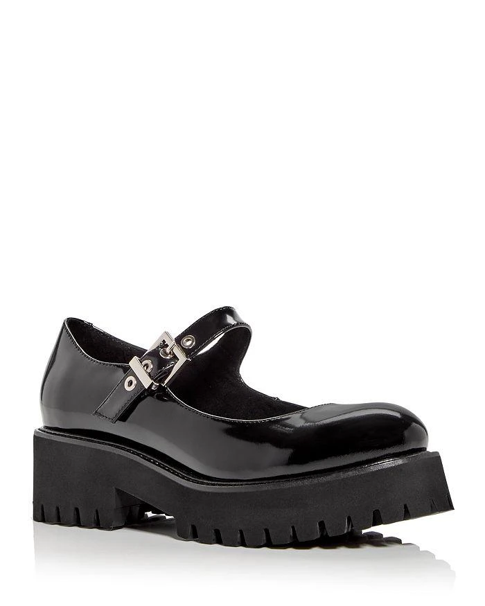 Jeffrey Campbell Women's Marj-H2 Platform Mary Jane Flats 1