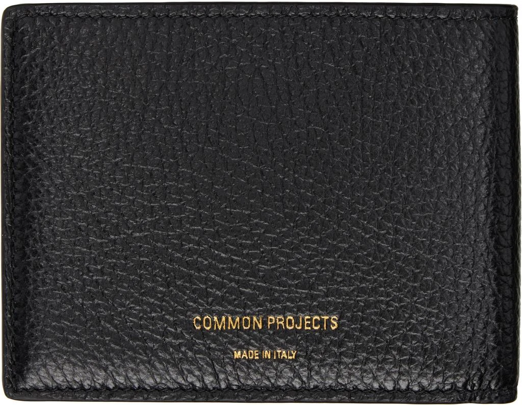 Common Projects Black Standard Wallet 1