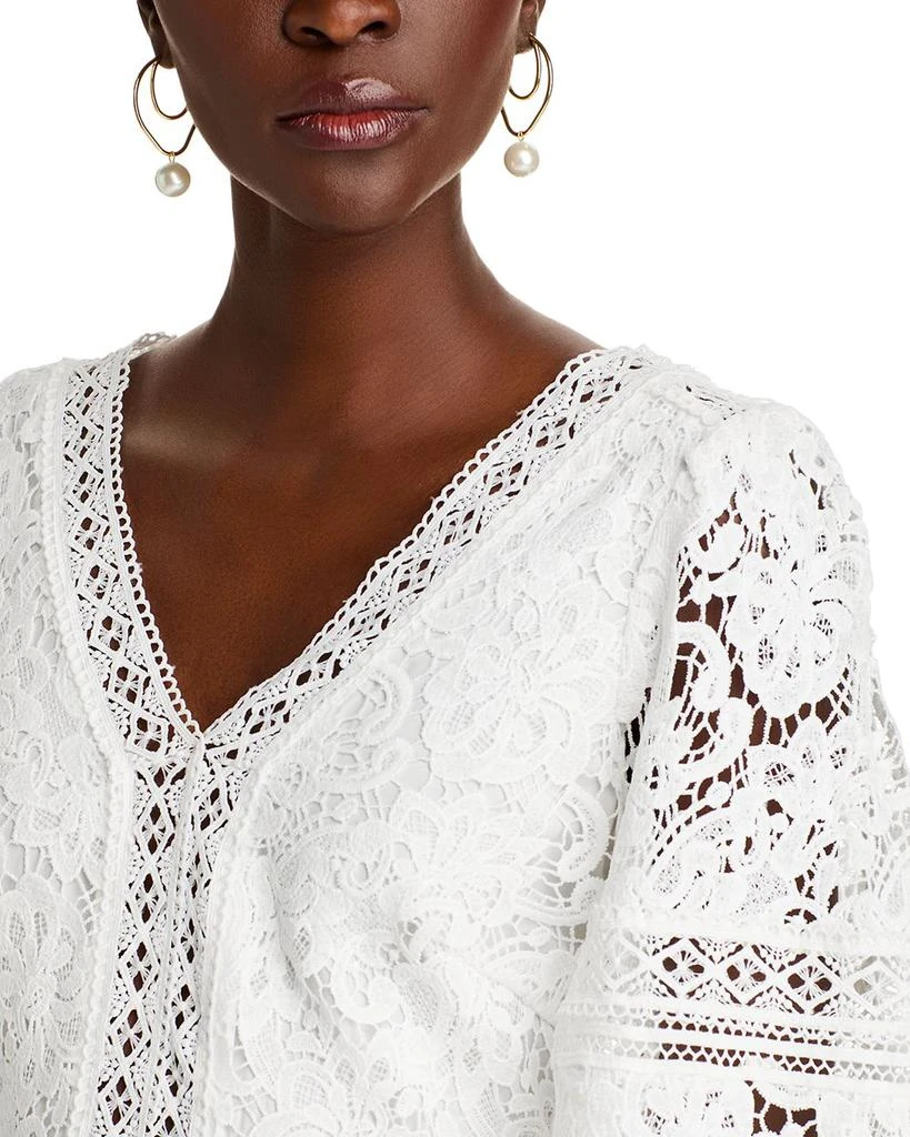 AQUA Lace Inset Dress - Exclusive 6