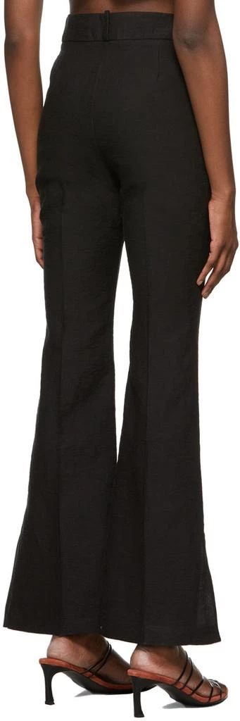 Yuzefi Black Flared Trousers 3
