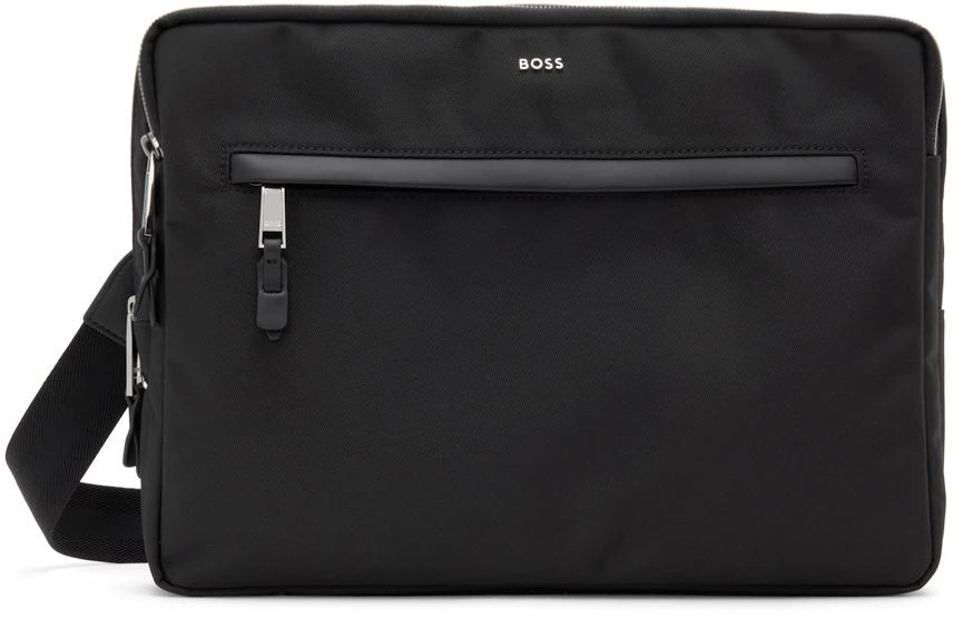 Hugo Boss Black Canvas Briefcase 1