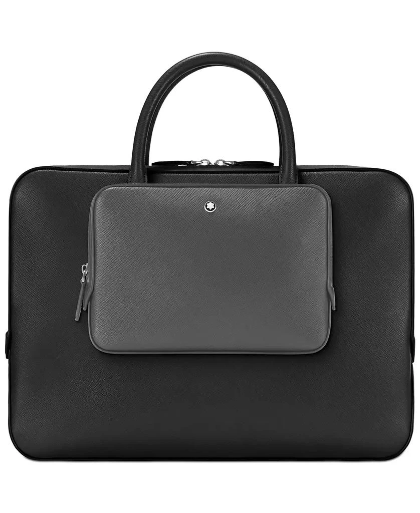 MontBlanc Sartorial Leather Briefcase Document Case 4