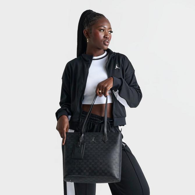 【極美品】JORDAN BRAND MONOGRAM TOTE BLACK JORDAN BRAND MONOGRAM TOTE BLACK（ジョーダン ブランド