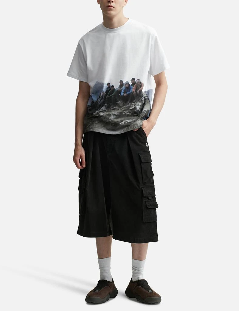 HYUKOH & SUNSET ROLLERCOASTER [AAA] TECHNO CARGO PANTS - Trousers 