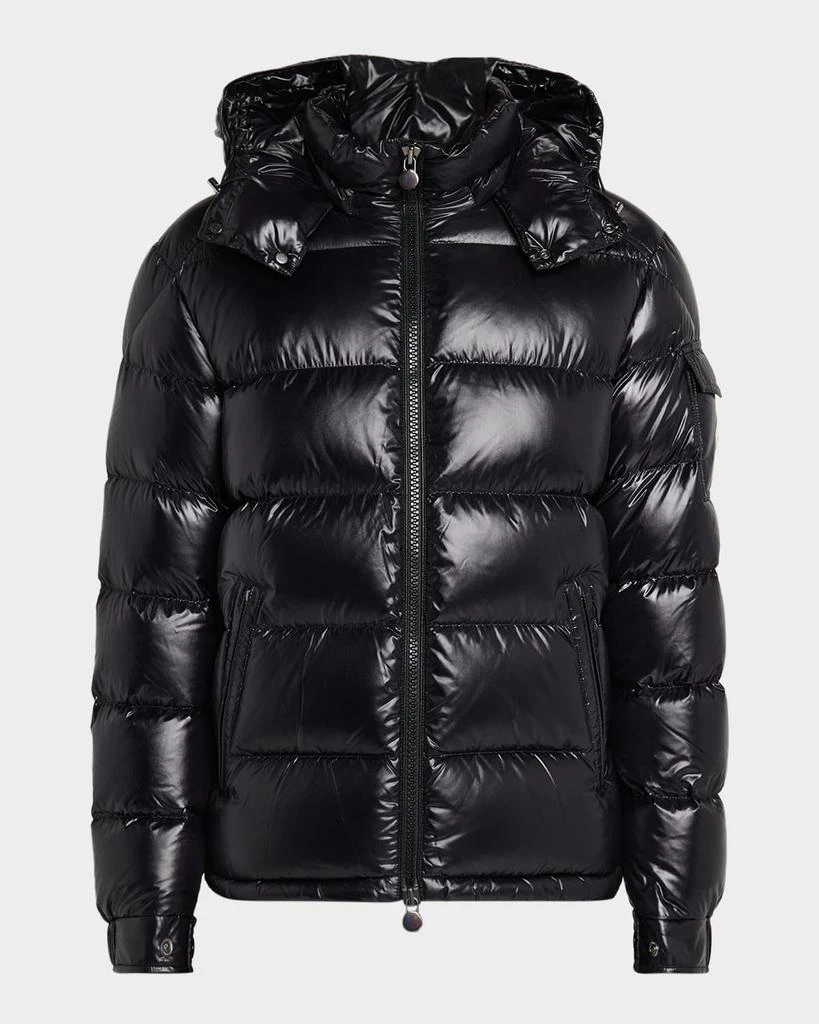 Moncler Men's Maya Hooded Short Down Puffer Jacket 1