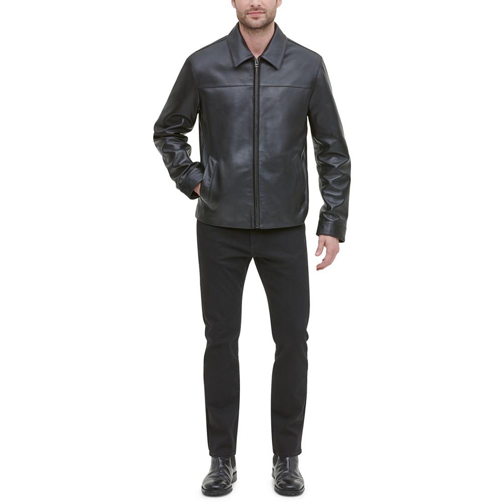 Cole Haan Men's Leather Jacket, Created for Macy's