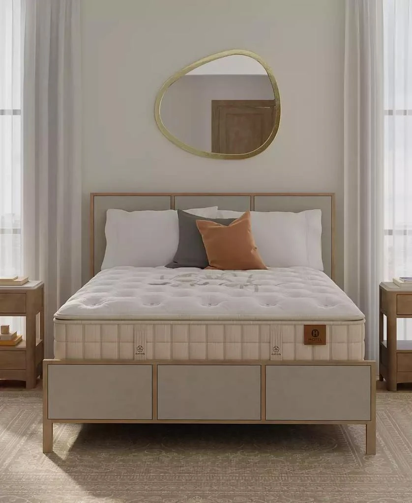 Hotel Natural Collection by King Koil Lotus 16" Trim Line Firm Mattress Collection, Exclusively at Macy
s