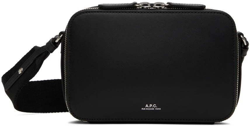 A.P.C. Black Soho Camera Bag 1