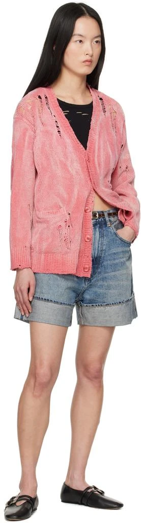 R13 Pink Boyfriend Cardigan 4