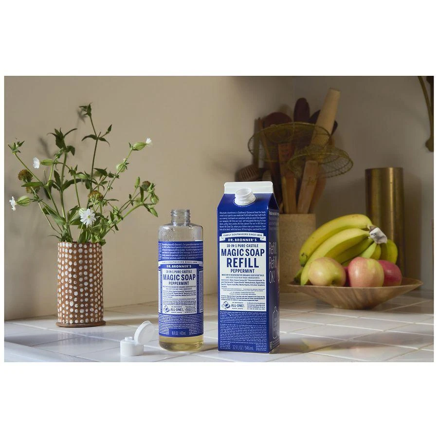 Dr. Bronner's Pure-Castile Soap Peppermint 5
