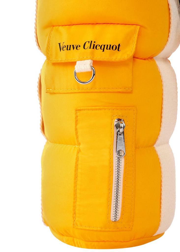 Veuve Clicquot Yellow Label Champagne & Puffy Bottle Holder