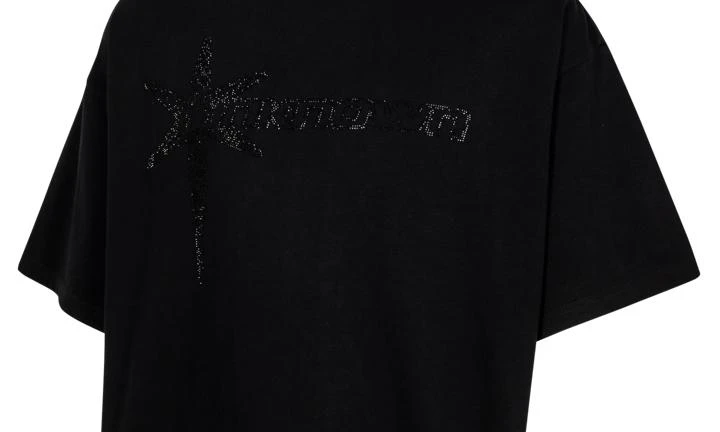 Unknown UK Unknown UK Black on Black Star Logo Tee 3