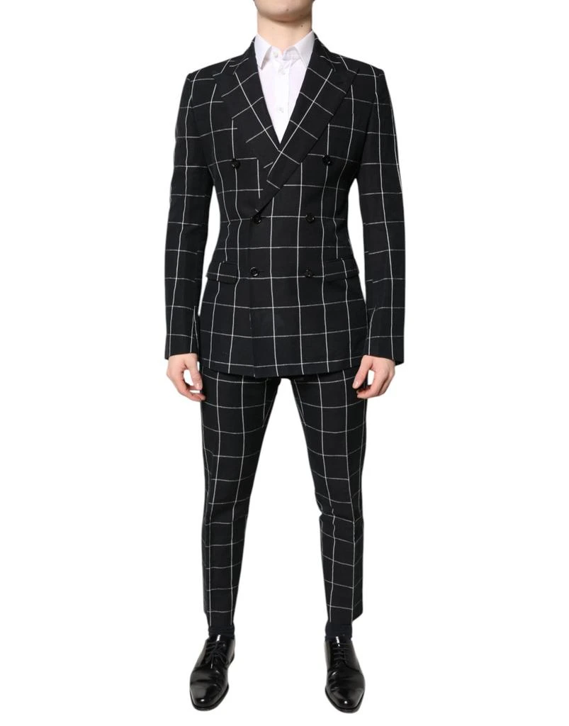 Dolce 
Gabbana TAORMINA Double Breasted 2 Piece Men
s Suit