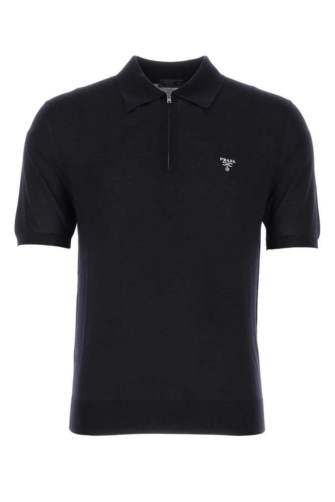 Prada Prada Triangle Logo Short-Sleeved Polo Shirt - Polo