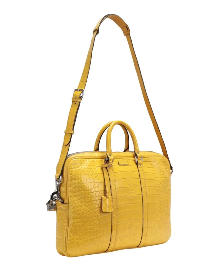 Gucci Crocodile Leather Briefcase 4