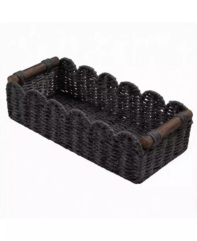 YIGII Handcrafted Wicker Storage Basket