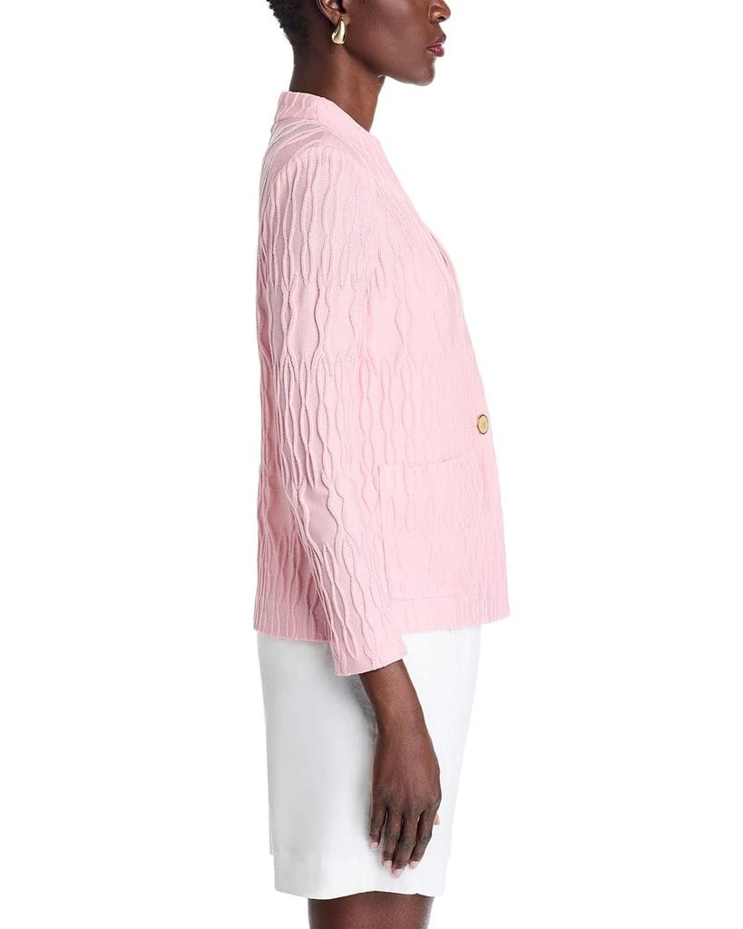 Misook Tonal Plaid Knit Jacket 5