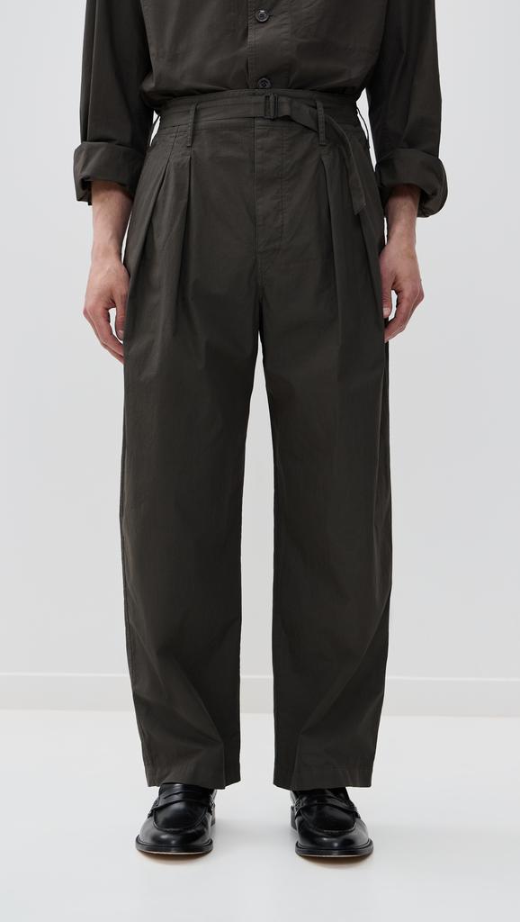 Lemaire Belted Pleated Pants