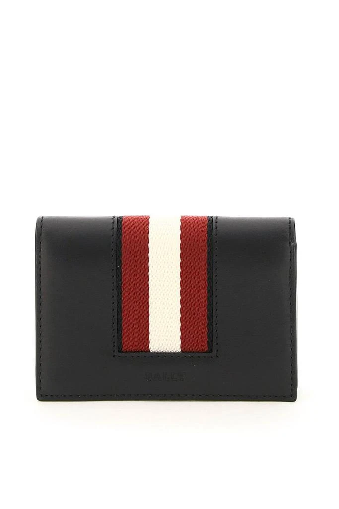 Bally Bally Balee Striped Band Bi-Fold Wallet 1