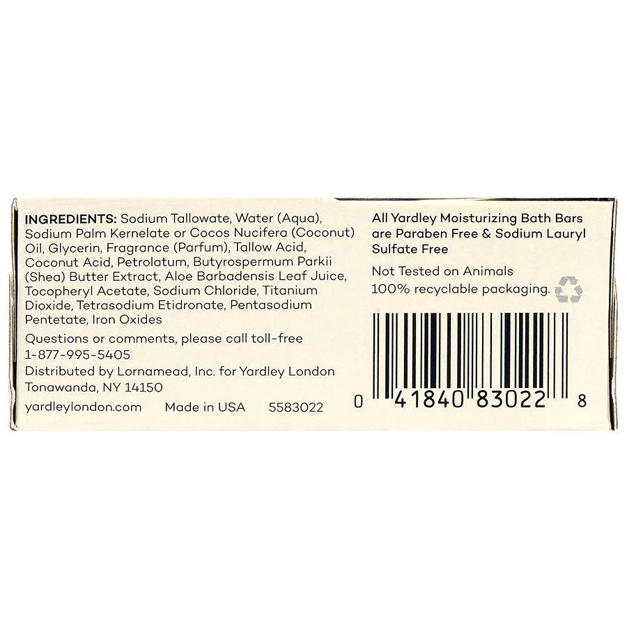 Yardley London Nourishing Bath Bar Creamy Coconut 8