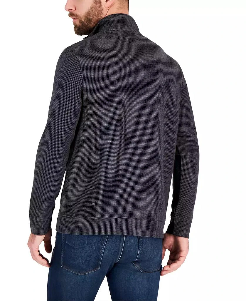 Club Room Men's Birdseye Quarter-Zip Pullover, Created for Macy's 3