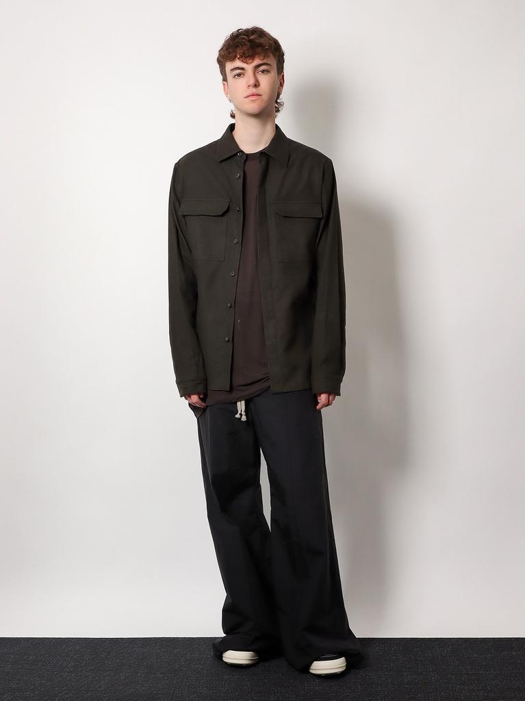 Rick Owens Cotton flannel shirt