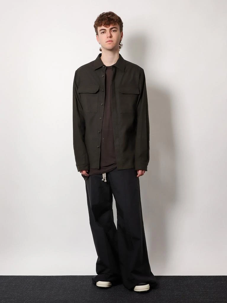 Rick Owens Cotton flannel shirt 2