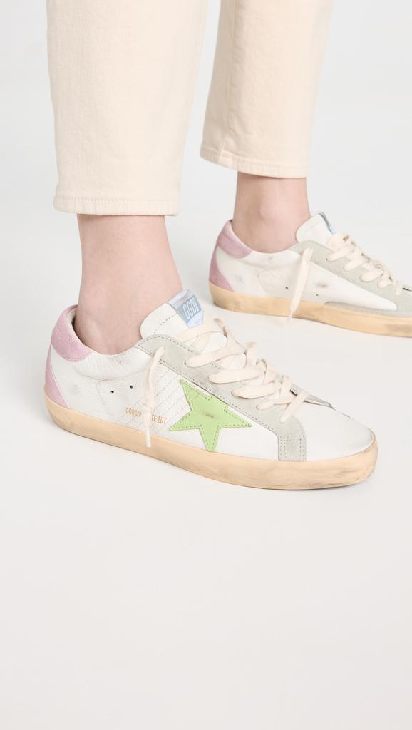 Golden Goose Super-Star Nappa Upper and Toe Leather Sneakers
