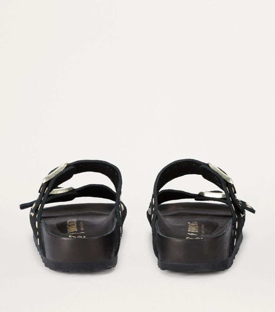 Birkenstock Suede Studded Arizona Sandals 2