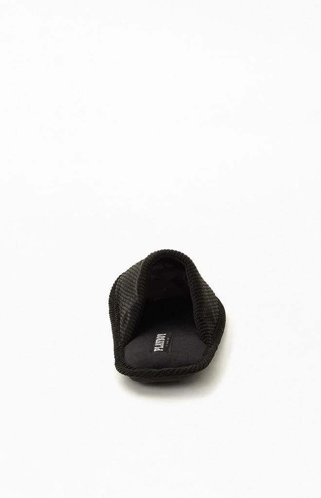 Playboy By PacSun Corduroy Bunny Slippers 3