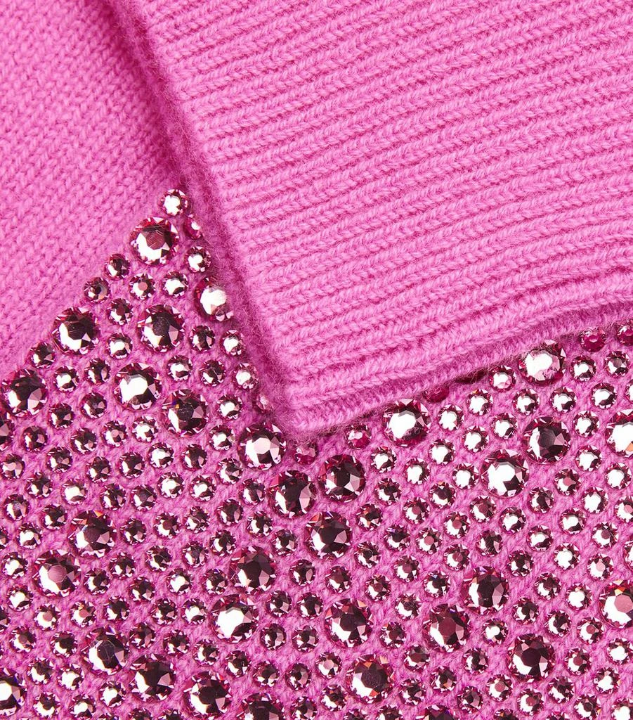 William Sharp Cashmere Crystal Embellished Daisy Cardigan 5