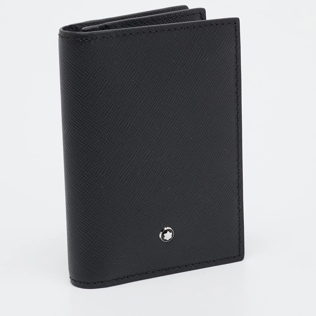 MontBlanc Montblanc Black Leather Sartorial Business Card Holder 3