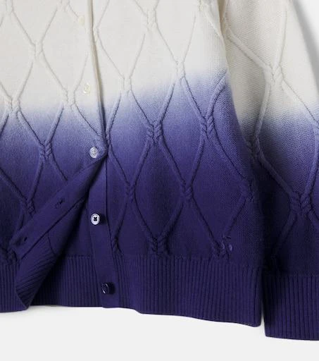 Bonpoint Larelle cotton and cashmere cardigan 3