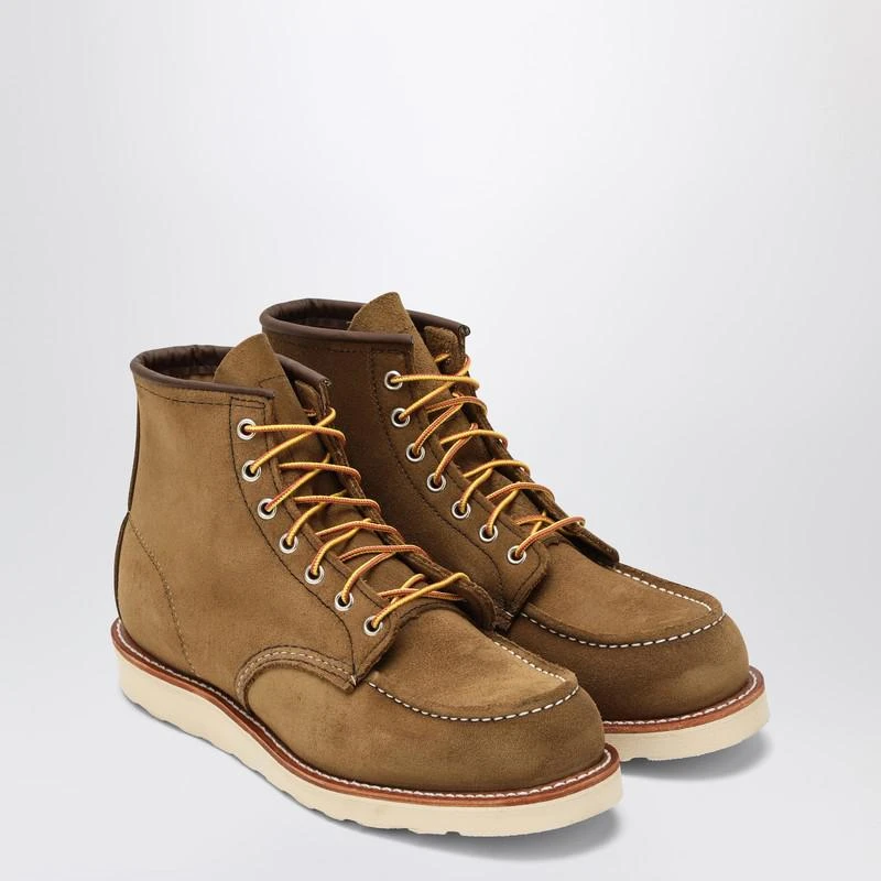 Red Wing Classic Moc olive suede boot 2